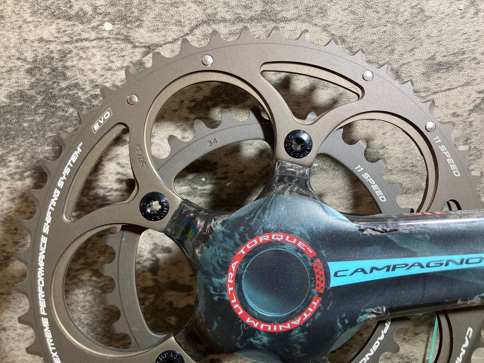 KH594 カンパニョーロ CAMPAGNOLO スーパーレコード SUPER RECORD FC12
