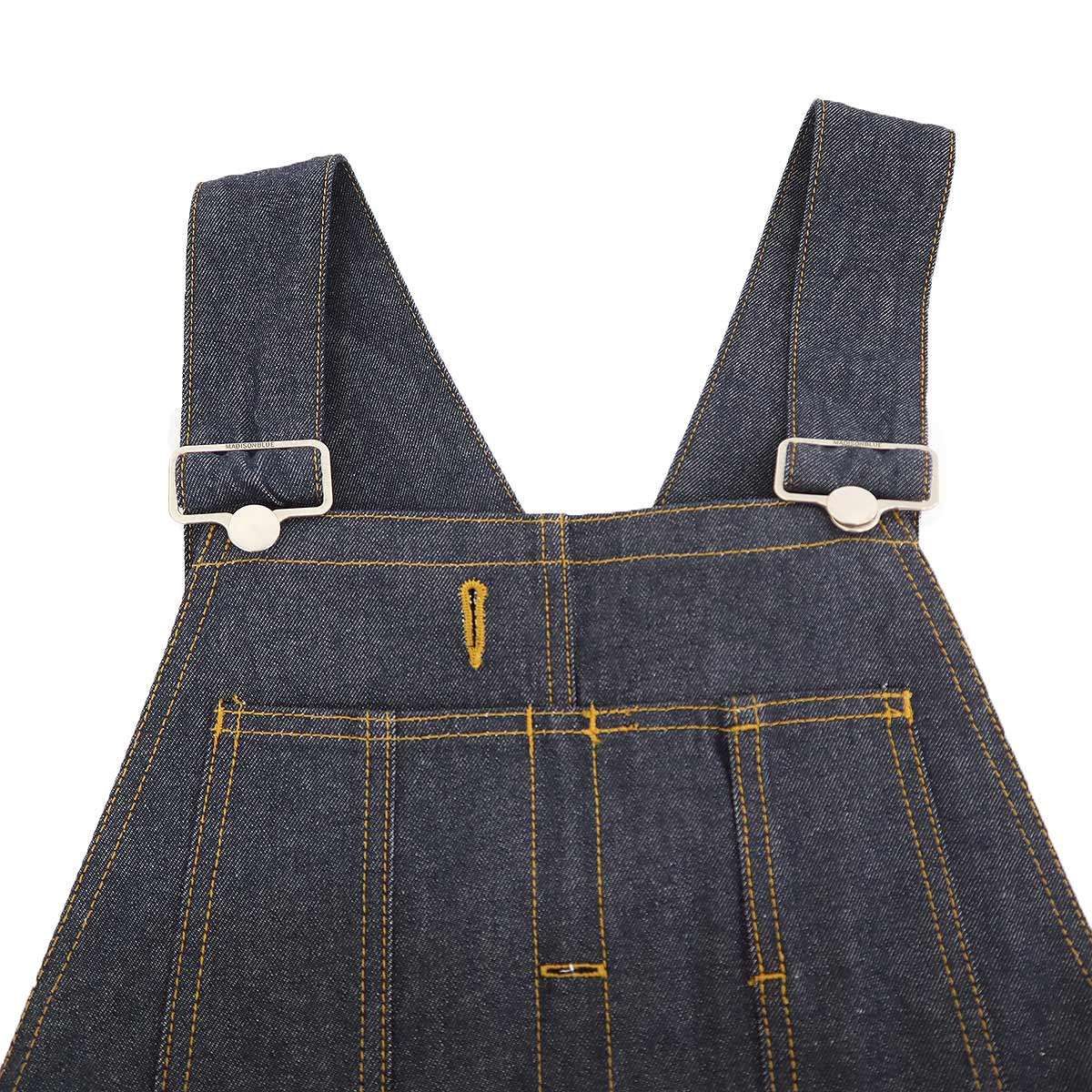 MADISON BLUE マディソンブルー 24AW BIBALL WIDE PT NO FADE DENIM
