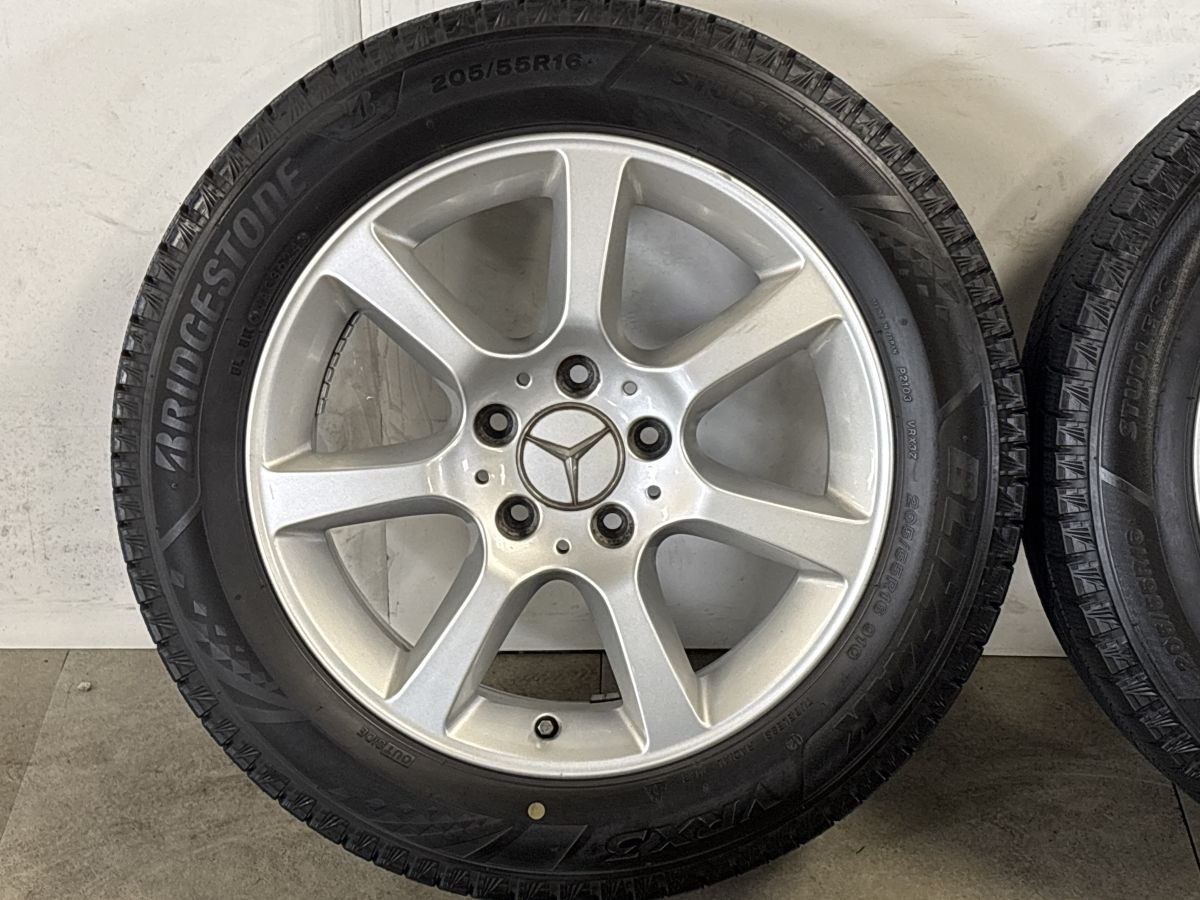 正規品 バリ溝】メルセデス ベンツ W203 Cクラス 純正 16in 7J +31