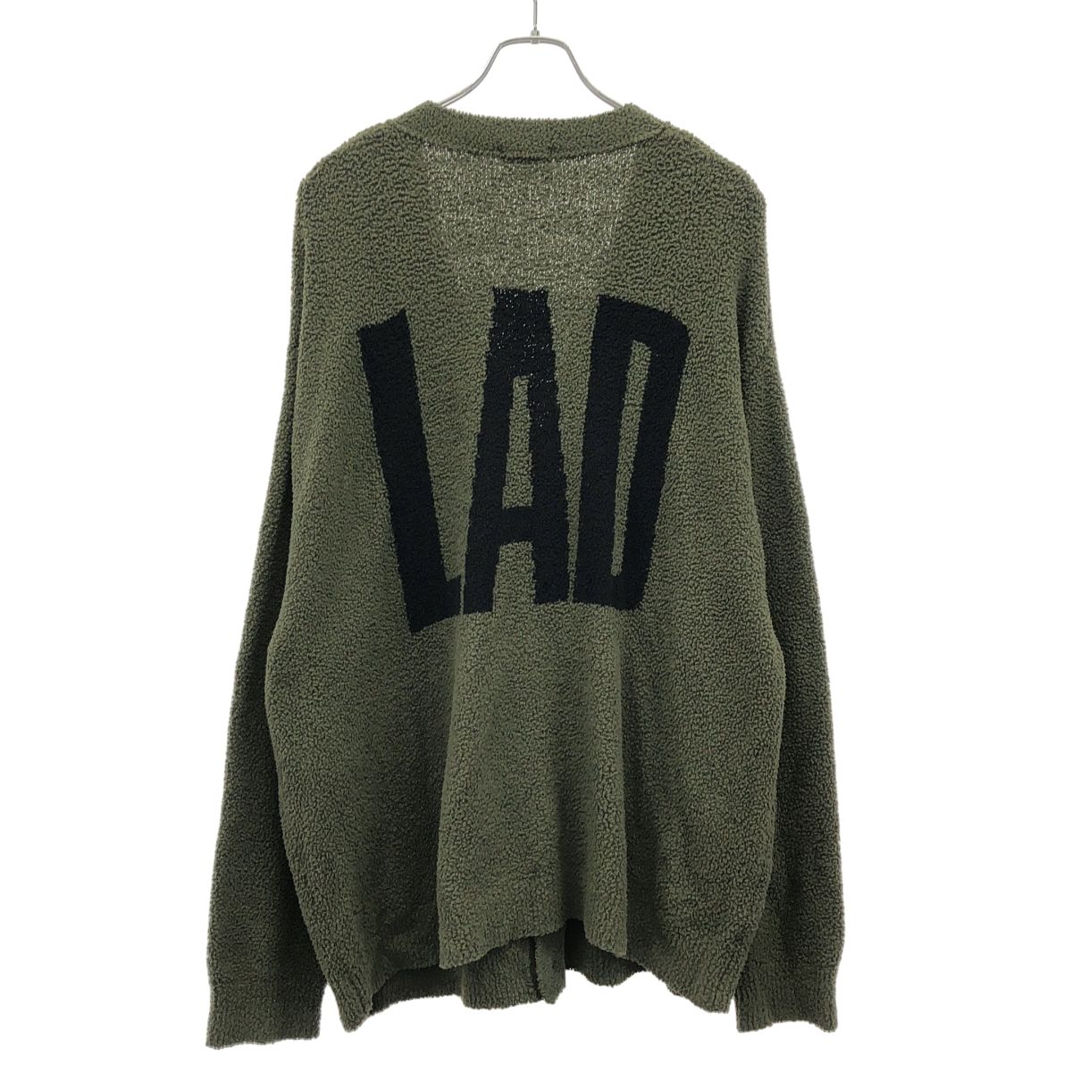 LAD MUSICIAN ラッドミュージシャン 23SS BIG LOGO KNIT CARDIGAN