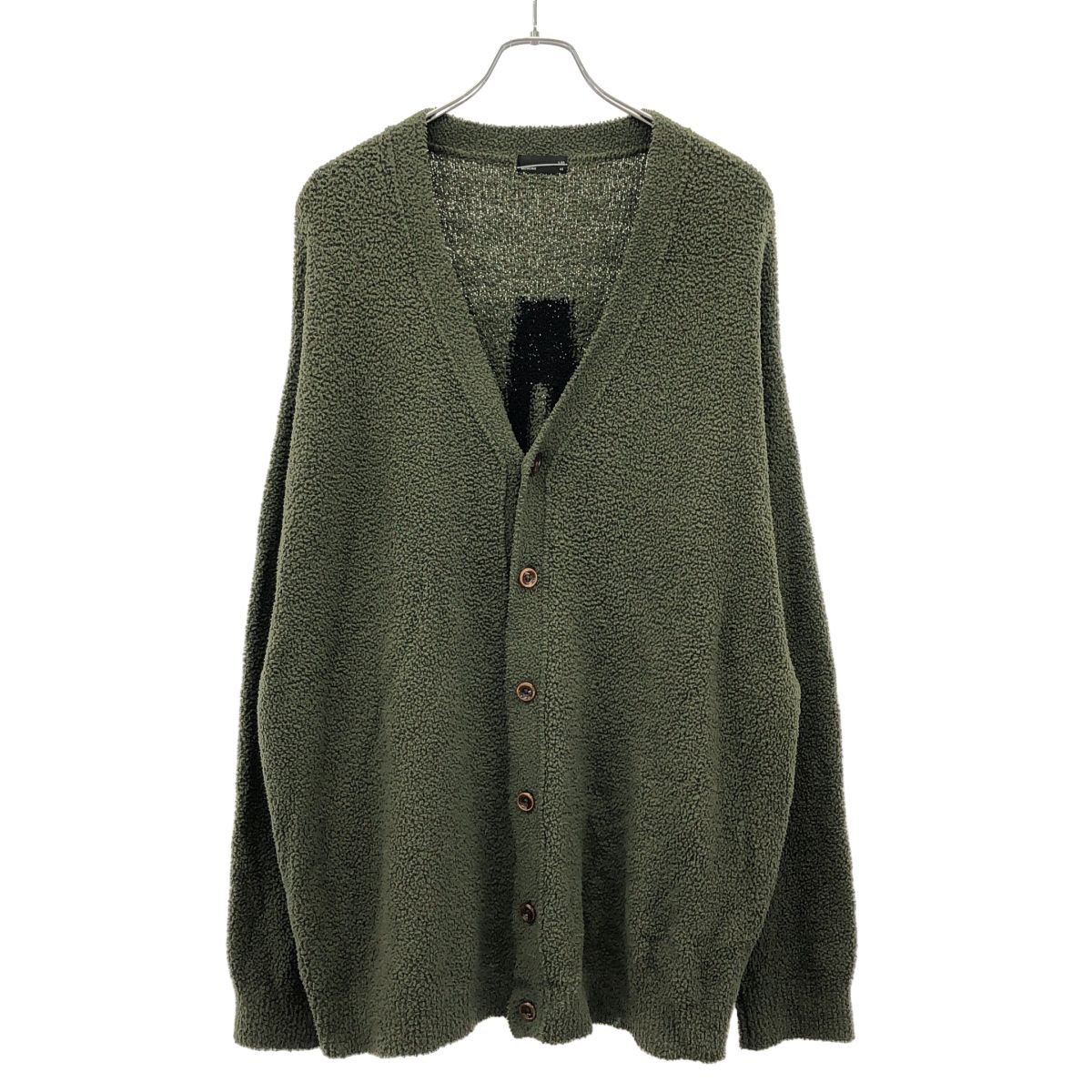 週末限定値下げ　ラッドミュージシャン　カーディガン LAD MUSICIAN ラッドミュージシャン 23SS BIG LOGO KNIT CARDIGAN