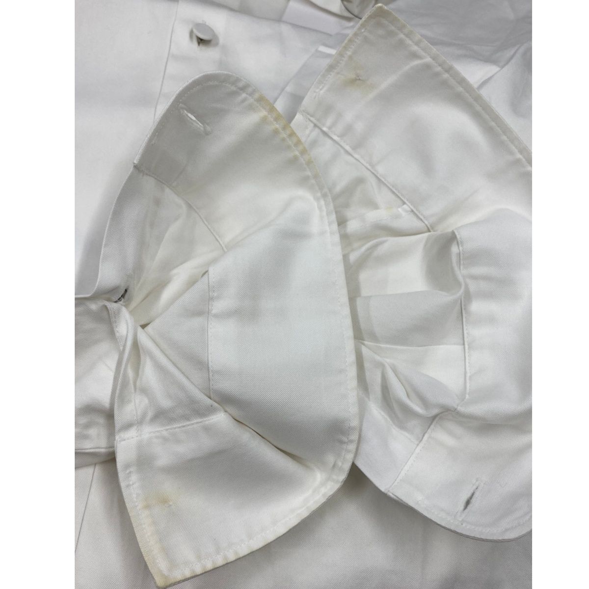 GUCCI グッチ スタンドカラーチャイナボタンシャツ 468718 ホワイト 38
