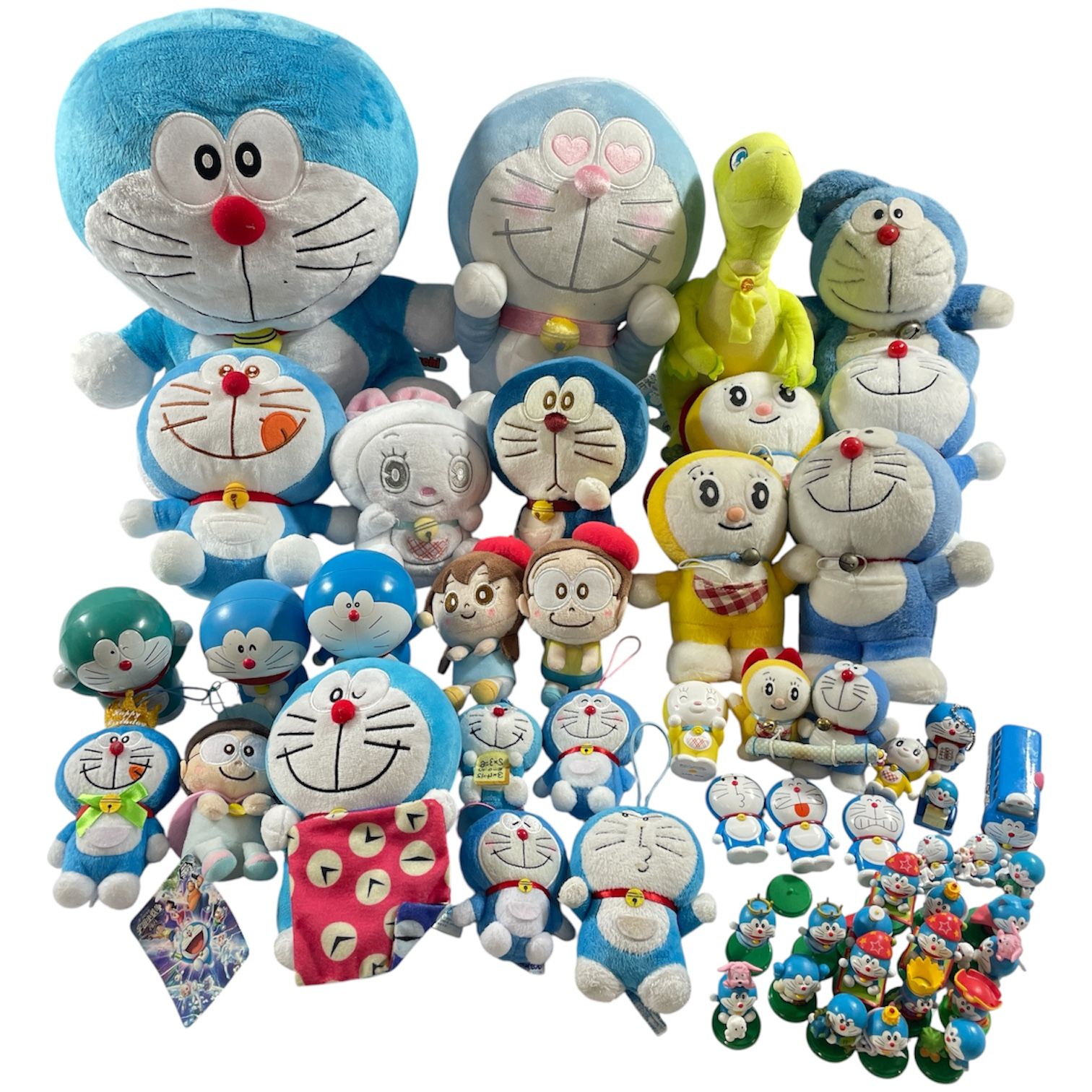 ★ ドラえもん グッズ まとめ商品 のび太 ドラミちゃん ぬいぐるみ マスコット ミニフィギュア 等 現状品 2.2kg