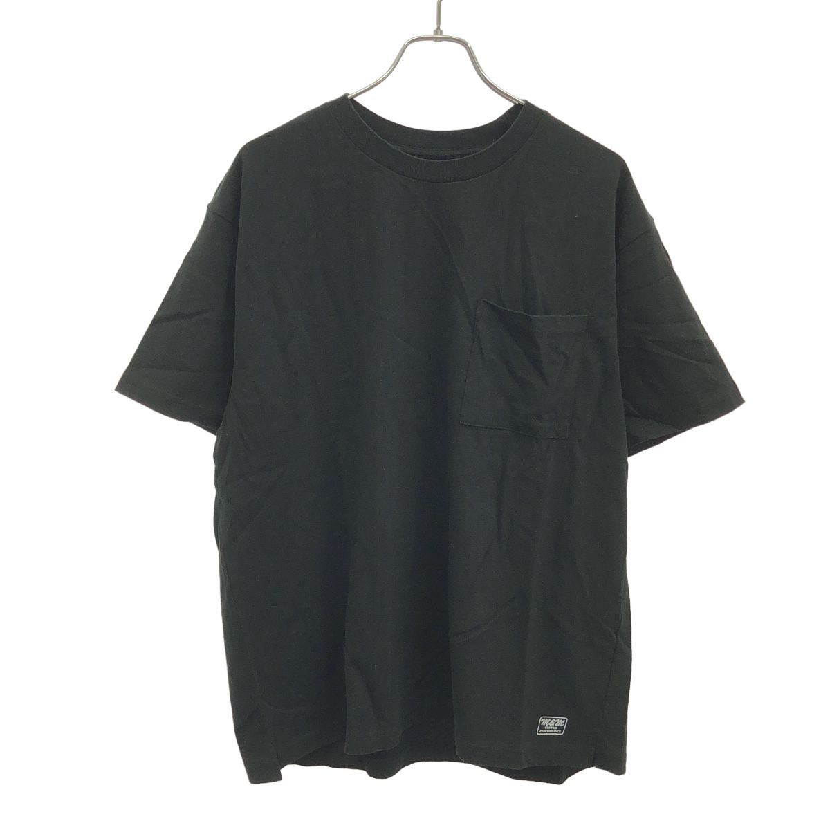 MINEDENIM×M&M マインデニム×エムアンドエム Star Embroidery Pocket Tee スターエンブロイダリーポケットTシャツ MND-MM41-99-XL2 ブラック XL 15,540円