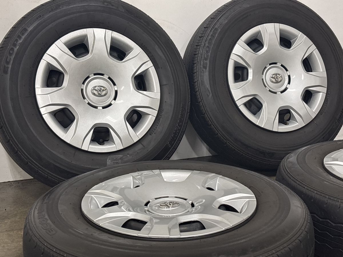 交換用に】トヨタ 200 ハイエース 純正 15in 6J +35 PCD139.7