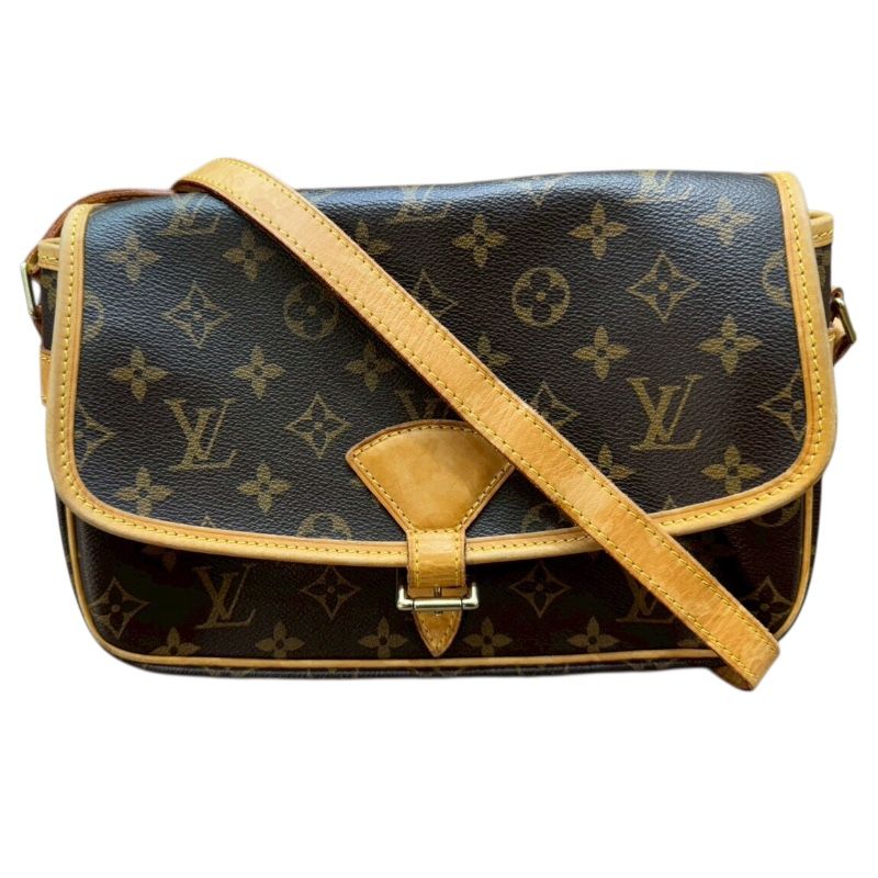 ルイ・ヴィトン LOUIS VUITTON ソローニュ M42250 ブラウン モノグラム レディース ショルダーバッグ