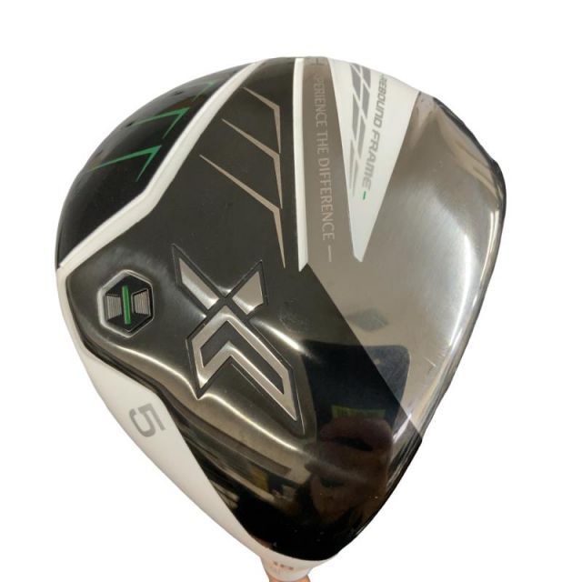 【中古】 ダンロップ XXIO(2022) eks ホワイト 5W フェアウェイウッド FW Miyazaki AX-2(FW) (フレックスSR) メンズ 男性用 右利き 右用 Bランク ゴルフクラブ