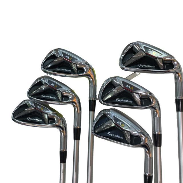 【中古】 テーラーメイド M2 6S アイアンセット IR リシャフト (フレックスその他) メンズ 男性用 右利き 右用 Dランク ゴルフクラブ