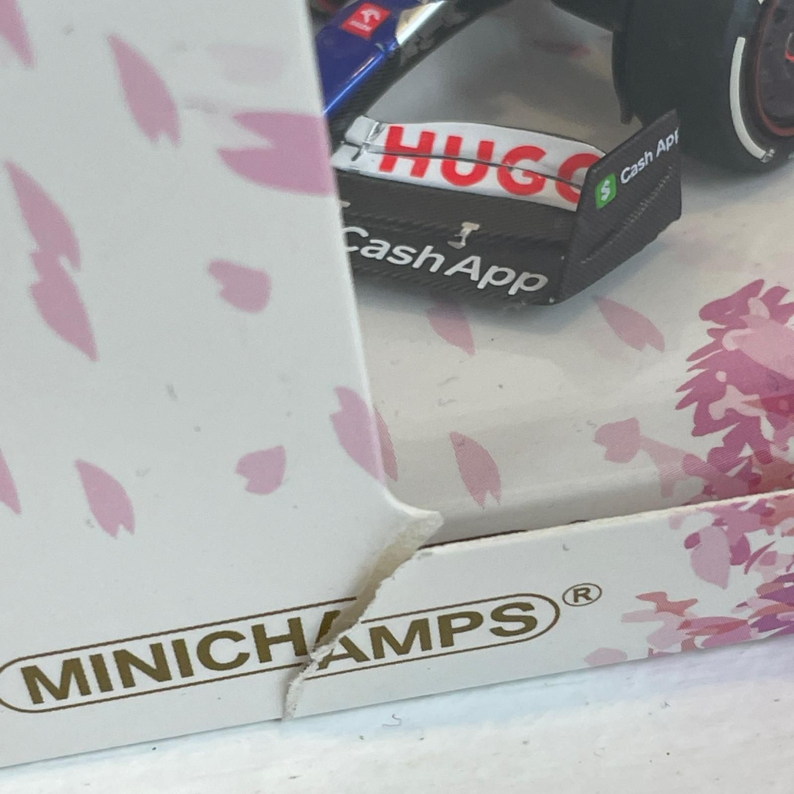 尾張小牧店】 中古 ミニチャンプス 1/43 ビザ キャッシュ RB F1 チーム