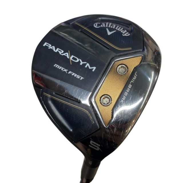 【中古】 キャロウェイ PARADYM MAX FAST 5W フェアウェイウッド FW SPEEDER NX 40 for CW(PARADYM FW) (フレックスSR) メンズ 男性用 右利き 右用 Cランク ゴルフクラブ