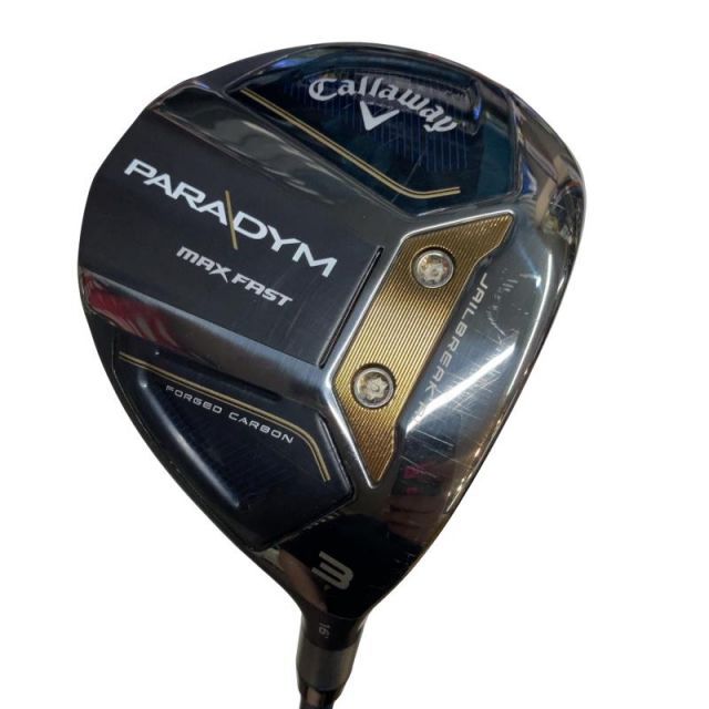 【中古】 キャロウェイ PARADYM MAX FAST 3W フェアウェイウッド FW SPEEDER NX 40 for CW(PARADYM FW) (フレックスSR) メンズ 男性用 右利き 右用 Cランク ゴルフクラブ