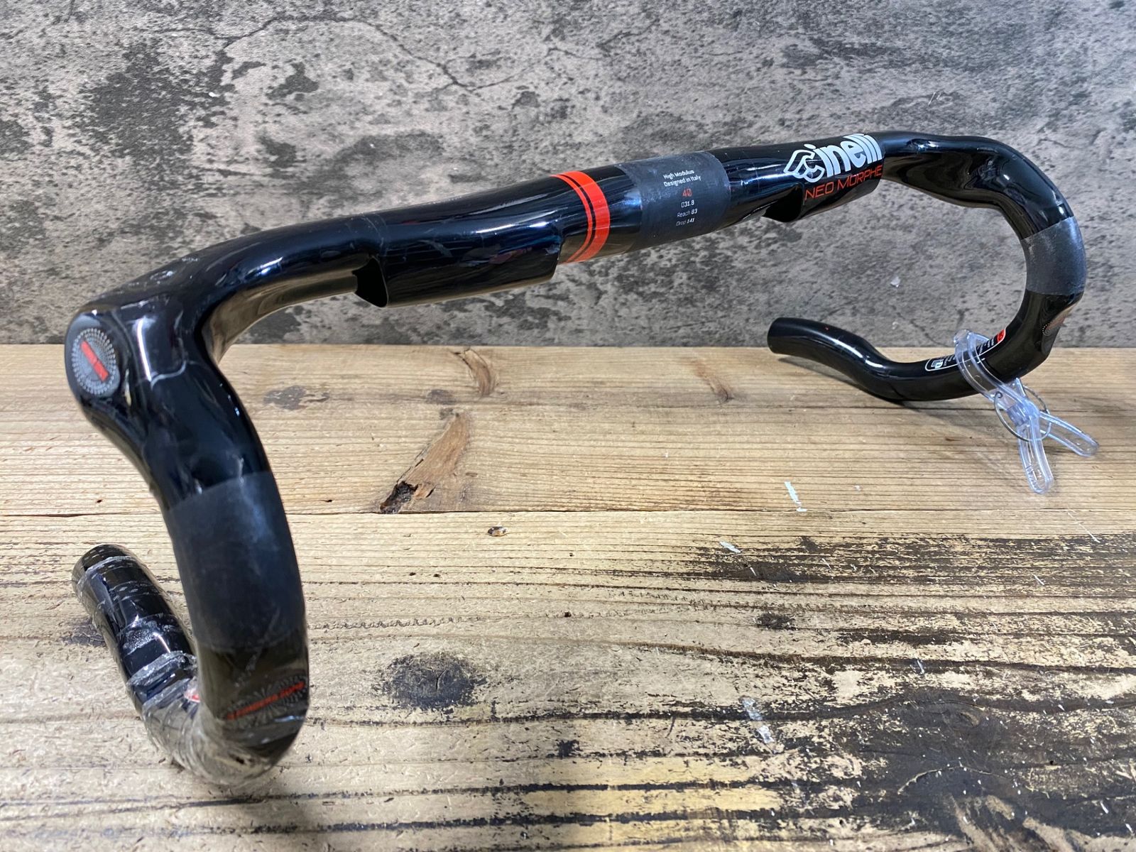 KF716 チネリ Cinelli ネオモルフェ NEO MORPHE カーボン ドロップハンドル エンドC-C400mm Φ31.8