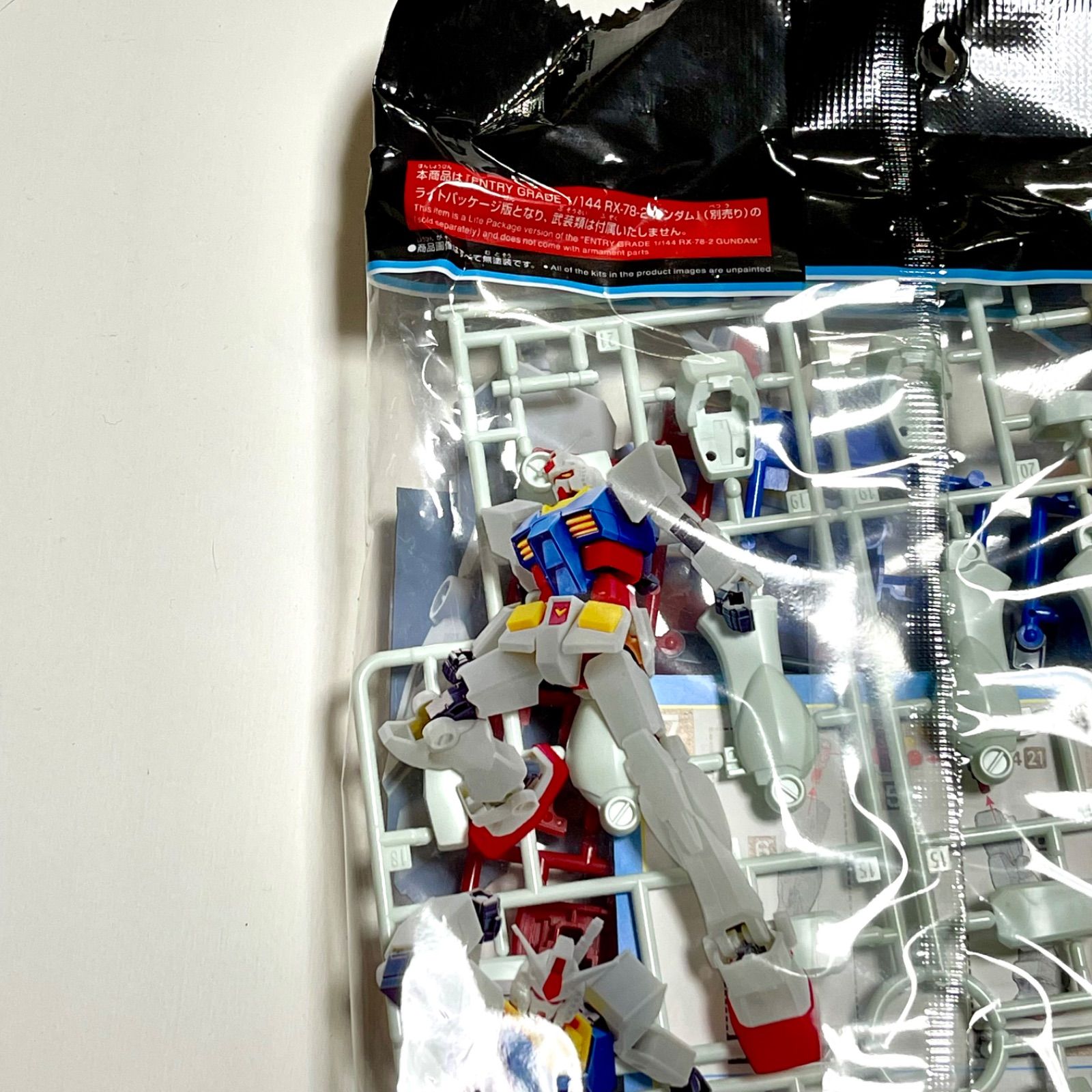 新品 未開封 ENTRY GRADE 1/144 RX-78-2 ガンダム ライトパッケージVer
