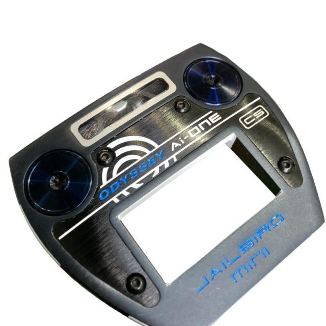 【中古】 オデッセイ Ai-ONE TRI-BEAM JAILBIRD MINI CS 34インチ パター PT STROKE LAB 90 スチール (フレックスその他) メンズ 男性用 右利き 右用 Dランク ゴルフクラブ