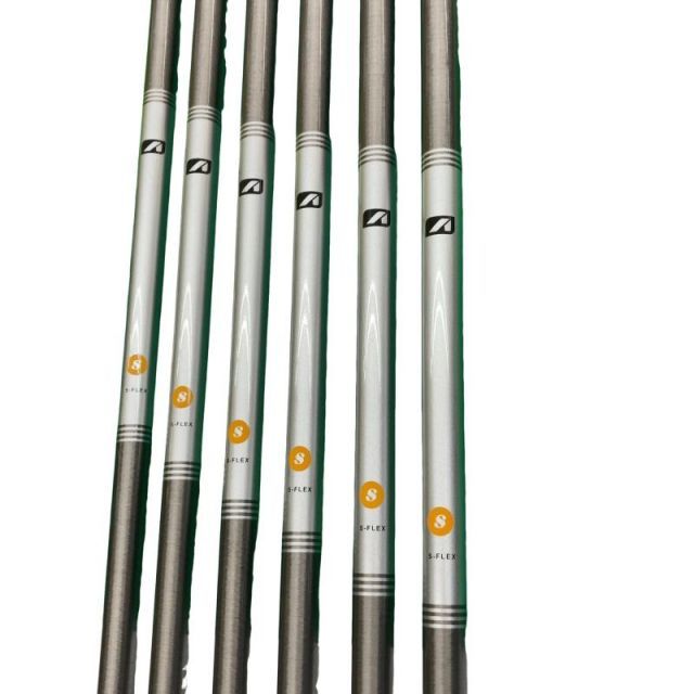 【中古】 ブリヂストン BRIDGESTONE 241CB 6S アイアンセット IR 純正特注シャフト (フレックスS) メンズ 男性用 右利き 右用 Cランク ゴルフクラブ