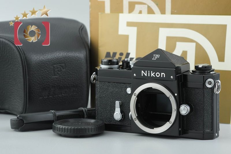 【中古】Nikon ニコン F アイレベル 中期 ブラック フィルム一眼レフカメラ 元箱付き 2026.7月 オーバーホール済み