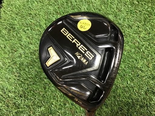 【中古】 本間ゴルフ BERES BLACK 3W フェアウェイウッド FW 純正特注シャフト (フレックスその他) メンズ 男性用 右利き 右用 Dランク ゴルフクラブ