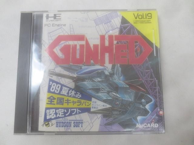 ゲーム NEC PCエンジン ソフト Huカード GUNHED ガンヘッド 中古品