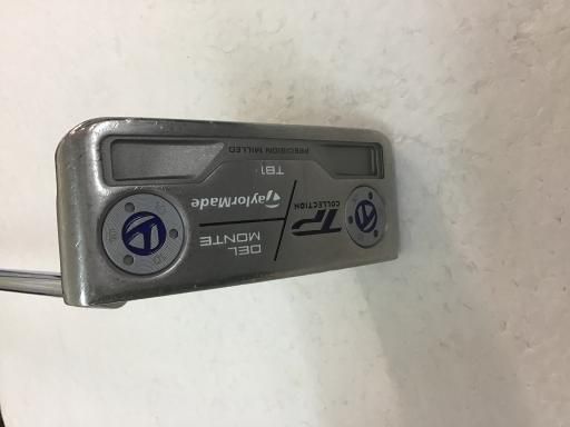 【中古】 テーラーメイド TP COLLECTION HYDRO BLAST DEL MONTE TB1 34インチ パター PT スチール (フレックスその他) メンズ 男性用 右利き 右用 Cランク ゴルフクラブ
