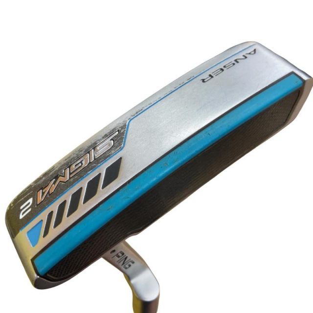【中古】 ピン SIGMA 2 ANSER プラチナム(カスタム) パター PT スチール (フレックスその他) メンズ 男性用 右利き 右用 Cランク ゴルフクラブ