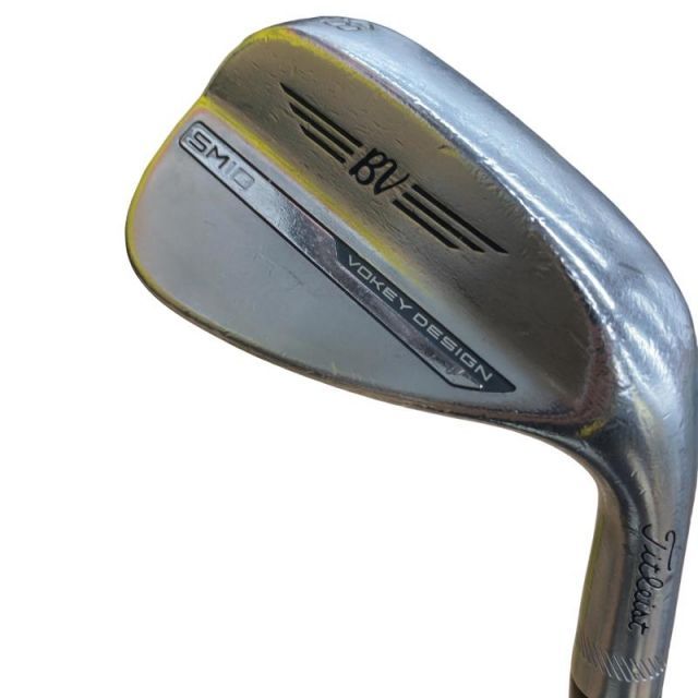 【中古】 タイトリスト VOKEY SPIN MILLED SM10 ツアークロム 48°/10°F ウェッジ WG BV 105 (フレックスその他) メンズ 男性用 右利き 右用 Cランク ゴルフクラブ