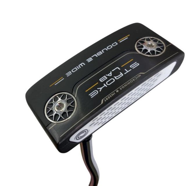 【中古】 オデッセイ STROKE LAB BLACK DOUBLE WIDE 33インチ パター PT STROKE LAB BLACK (フレックスその他) メンズ 男性用 右利き 右用 Cランク ゴルフクラブ