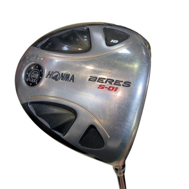 【中古】 本間ゴルフ BERES S-01 10° ドライバー DR 2S ARMRQ6 49(ドライバー) (フレックスS) メンズ 男性用 右利き 右用 Cランク ゴルフクラブ