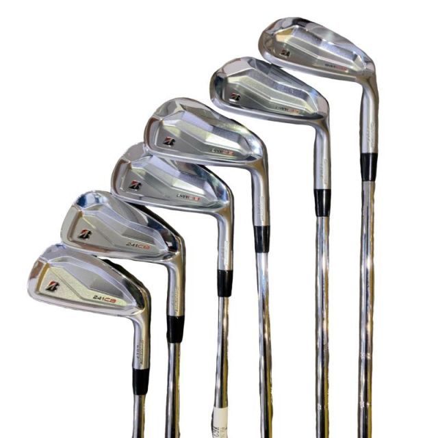 【中古】 ブリヂストン BRIDGESTONE 241CB 6S アイアンセット IR リシャフト (フレックスその他) メンズ 男性用 右利き 右用 Cランク ゴルフクラブ