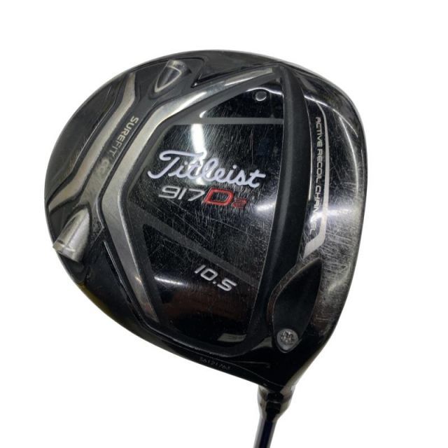 【中古】 タイトリスト 917 D2 10.5° ドライバー DR 純正特注シャフト (フレックスS) メンズ 男性用 右利き 右用 Cランク ゴルフクラブ