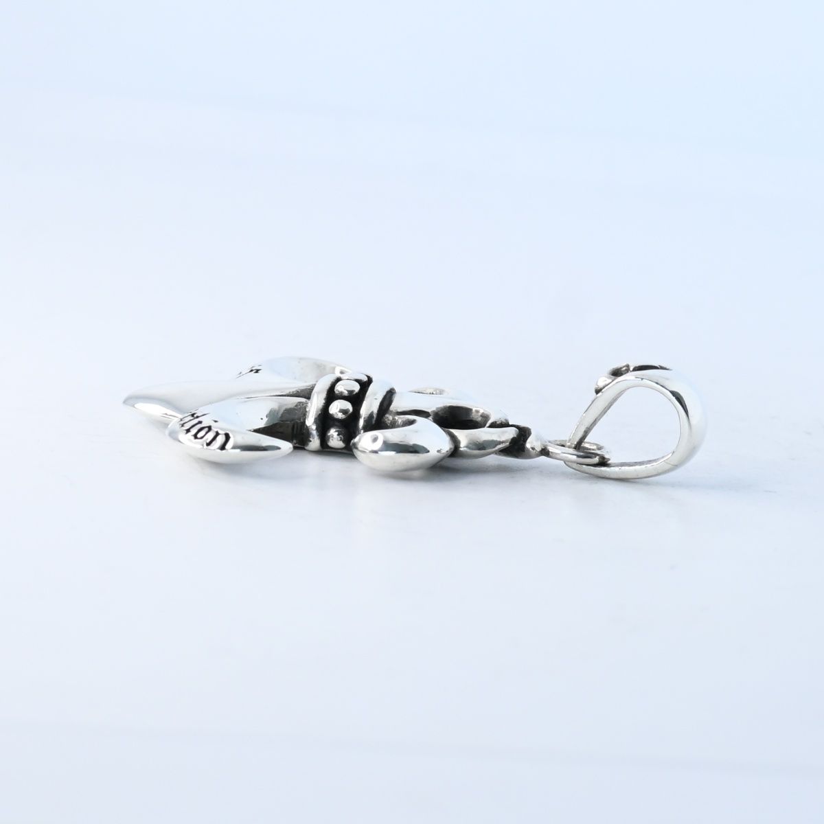 研磨済】SAAD Arif Collection ビッグ ペンダント トップ silver 925