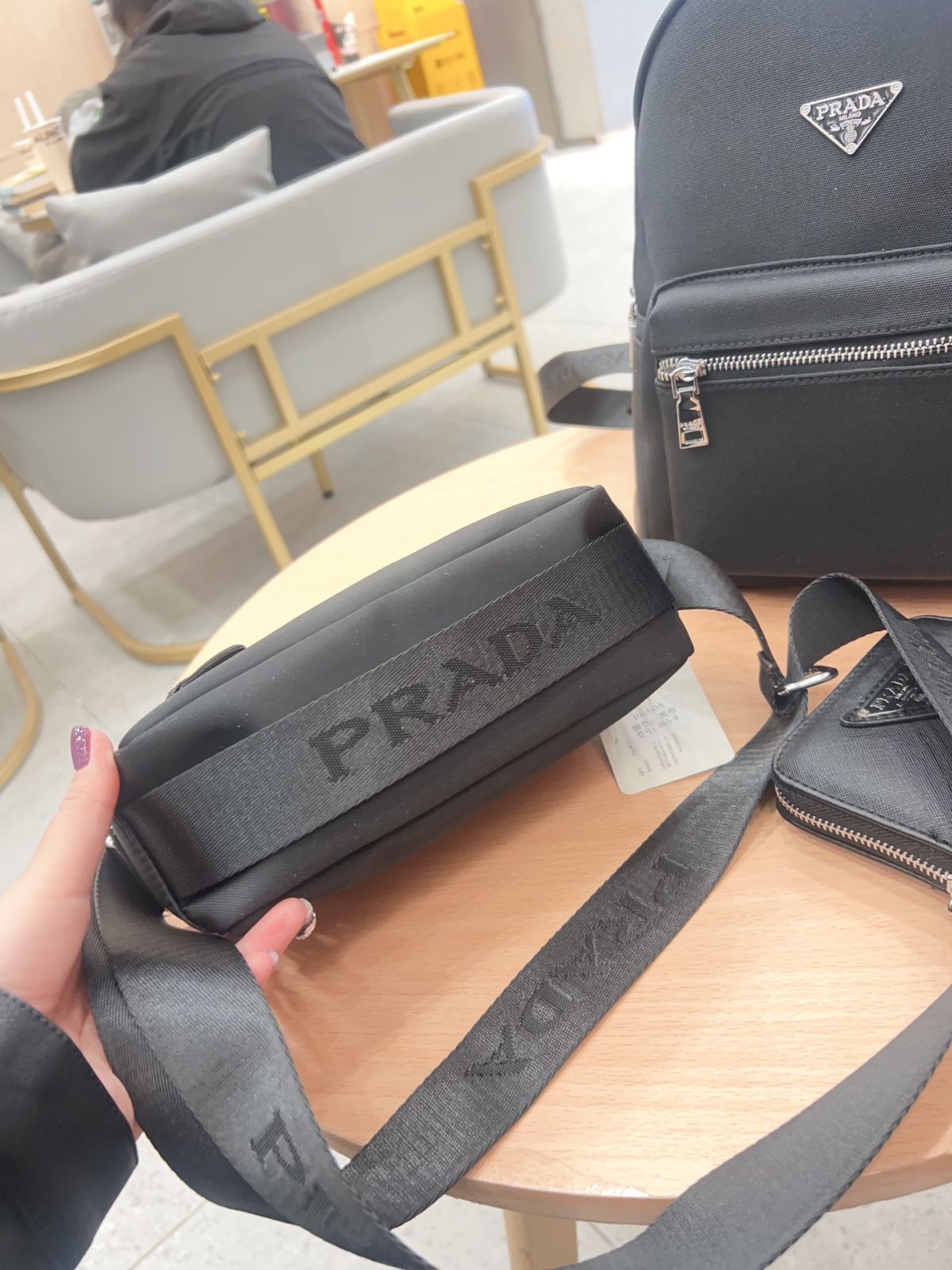 [本日特価] TOP New 2025 高品質3点セット - Prada バックパック + Prada カメラバッグ + 財布 本日限定特別割引！[本日特価|新品未使用品]