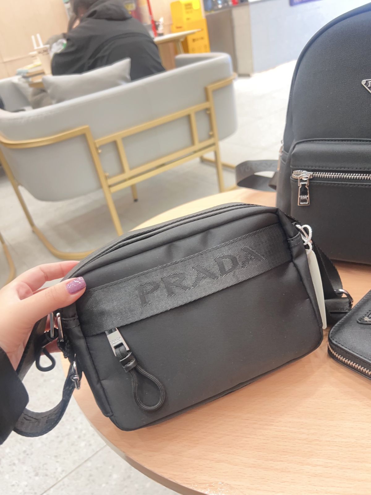 [本日特価] TOP New 2025 高品質3点セット - Prada バックパック + Prada カメラバッグ + 財布 本日限定特別割引！[本日特価|新品未使用品]