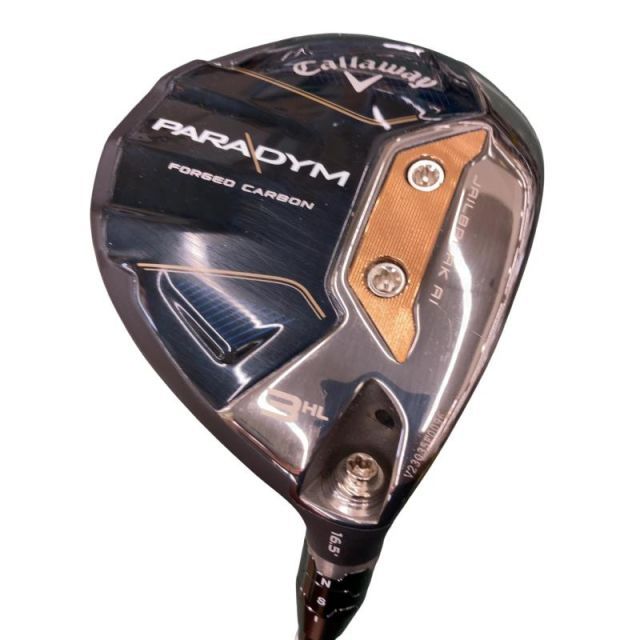 【中古】 キャロウェイ PARADYM 3HL フェアウェイウッド FW 純正特注シャフト (フレックスS) メンズ 男性用 右利き 右用 Cランク ゴルフクラブ