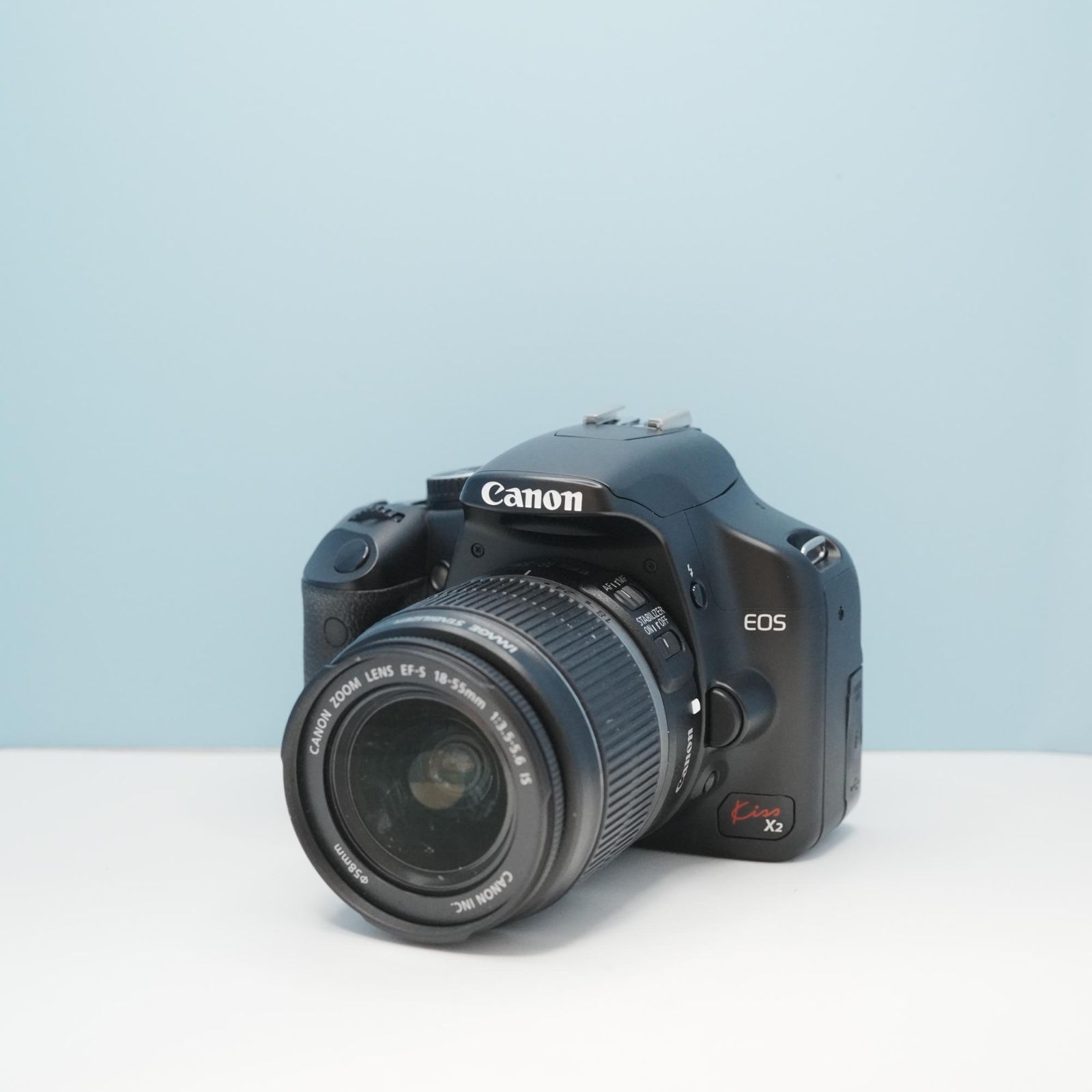 Canon EOS kiss X2 一眼レフ スマホ転送OK フルセット 美品 シロクマ