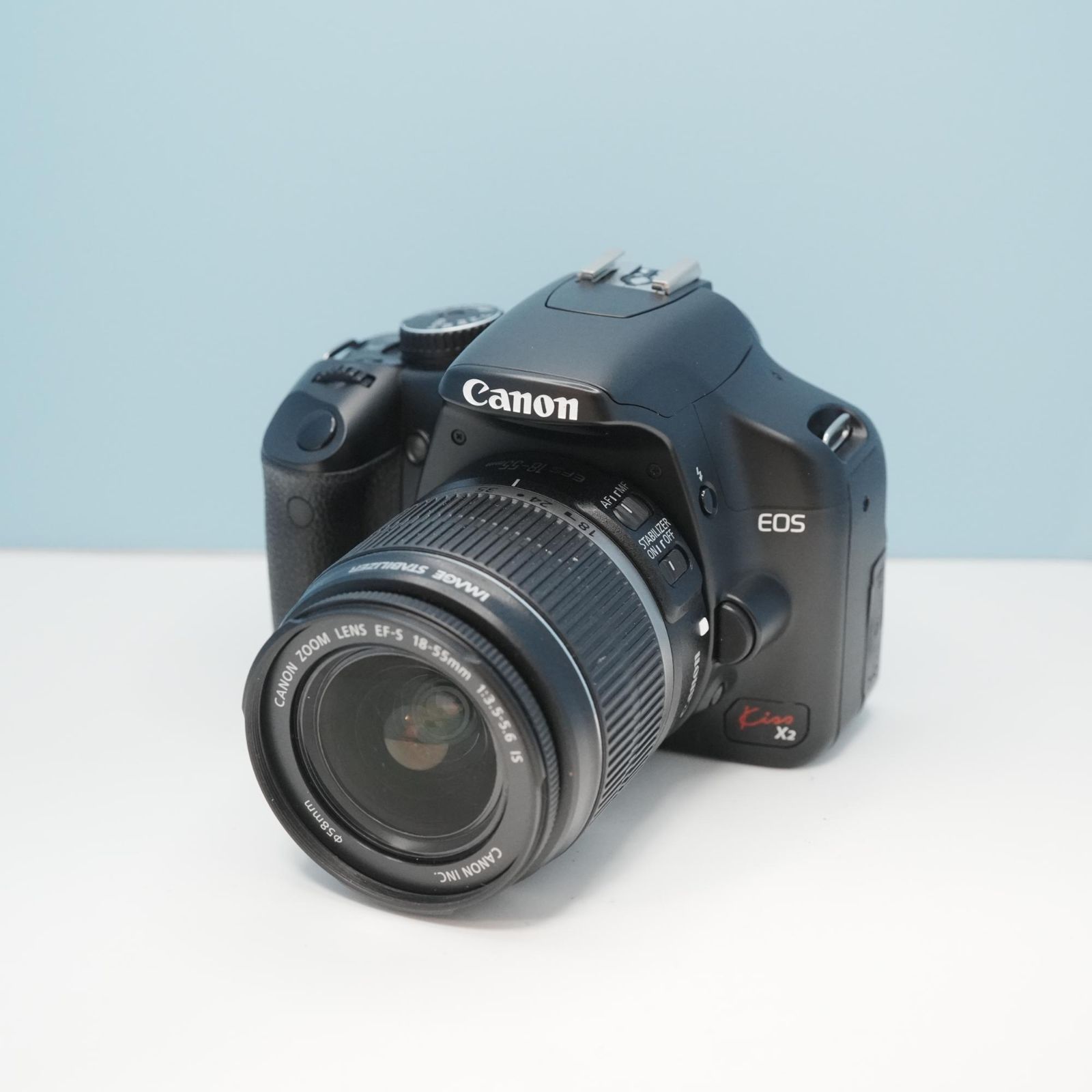 Canon EOS kiss X2 一眼レフ スマホ転送OK フルセット 美品 シロクマ