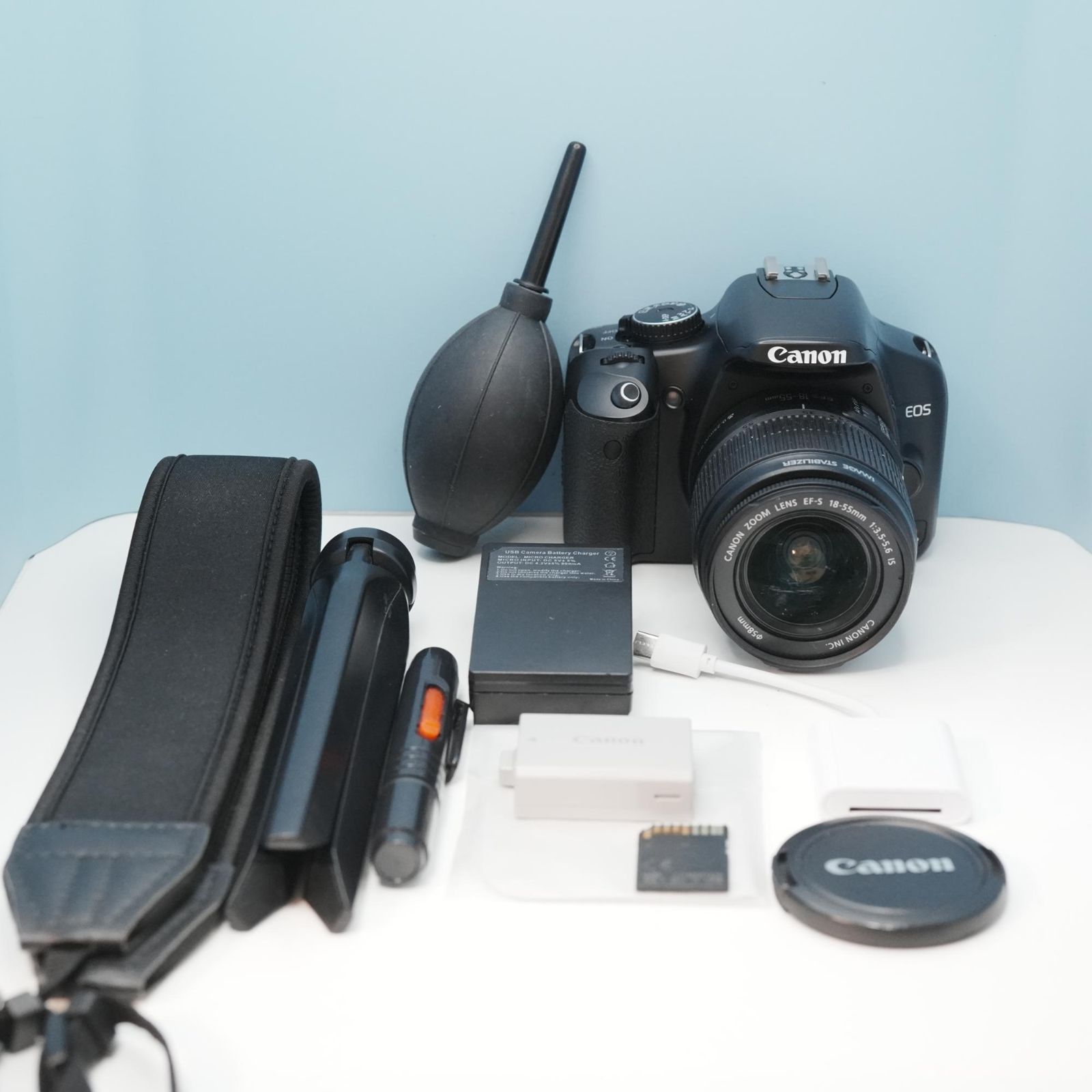 Canon EOS kissX2 一眼レフ スマホ転送OK 美品 a4998 Canon EOS kiss X2 一眼レフ スマホ転送OK フルセット 美品 シロクマ