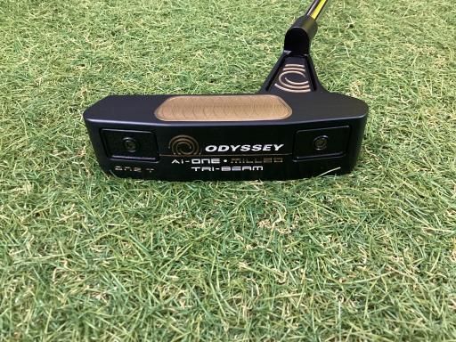 【中古】 オデッセイ Ai-ONE・MILLED TRI-BEAM ONE T 34インチ パター PT STROKE LAB 90 スチール (フレックスその他) メンズ 男性用 右利き 右用 Bランク ゴルフクラブ