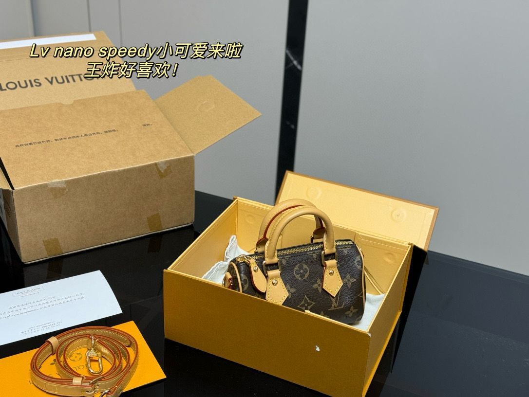 【今日特価】Louis Vuitton Speedy Nano・ルイ・ヴィトン スピーディ ナノ-WTO輸入3