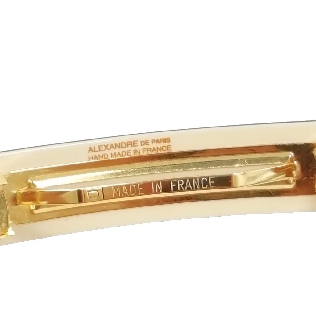 アレクサンドルドゥパリ Alexandre De Paris スクエア バレッタ ヘア