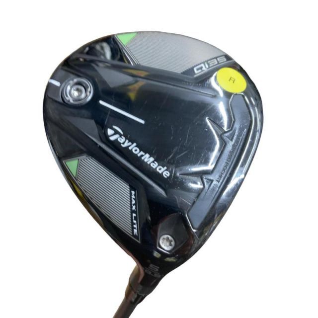 【中古】 テーラーメイド Qi35 MAX LITE 5W フェアウェイウッド FW AIR SPEEDER TM(Qi35 FW) (フレックスR) メンズ 男性用 右利き 右用 Cランク ゴルフクラブ