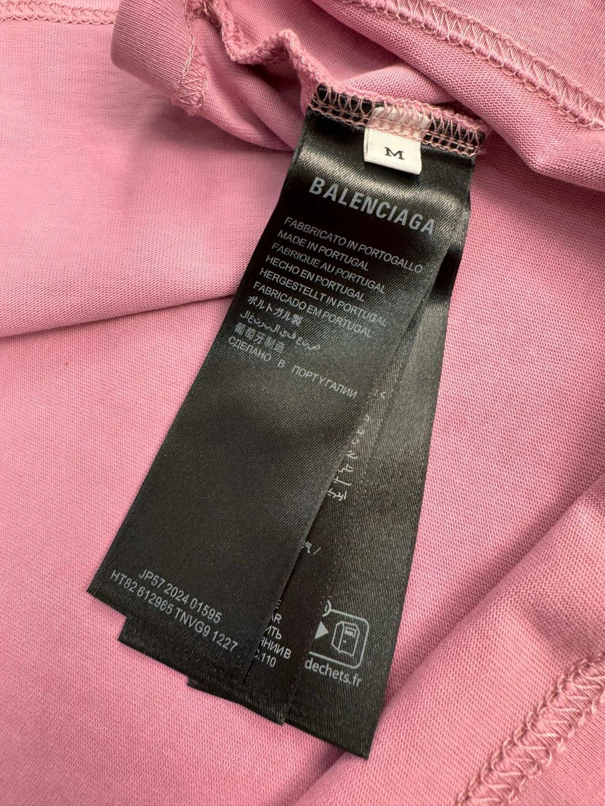 【今日特価】Balenciaga 25SS ロゴ刺繍 T シャツ