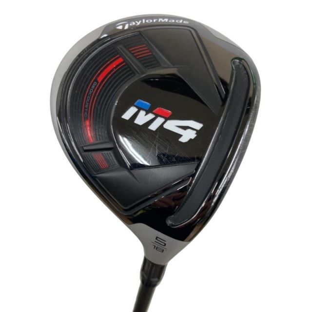 【中古】 テーラーメイド M4 5W フェアウェイウッド FW Tour AD IZ-6 (フレックスS) メンズ 男性用 右利き 右用 Cランク ゴルフクラブ