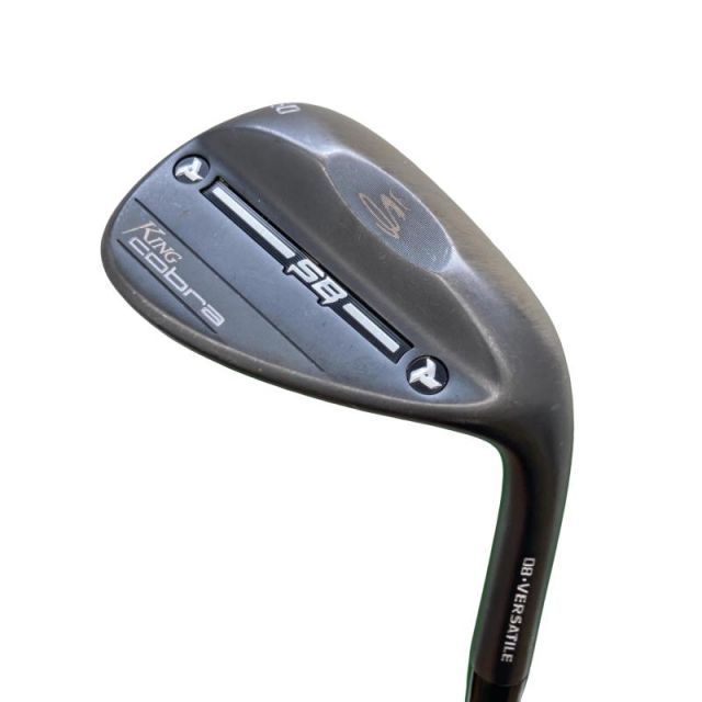 【中古】 コブラ KING SB WEDGE(2023)(ブラック) 60°/08°(VERSATILE) ウェッジ WG Dynamic Gold EX TOUR ISSUE (フレックスS) メンズ 男性用 右利き 右用 Dランク ゴルフクラブ