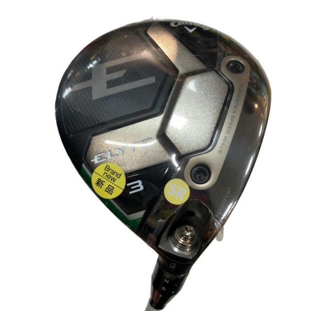【中古】 キャロウェイ ELYTE 3W フェアウェイウッド FW VENTUS GREEN 50 for CW(ELYTE FW) (フレックスSR) メンズ 男性用 右利き 右用 Nランク ゴルフクラブ
