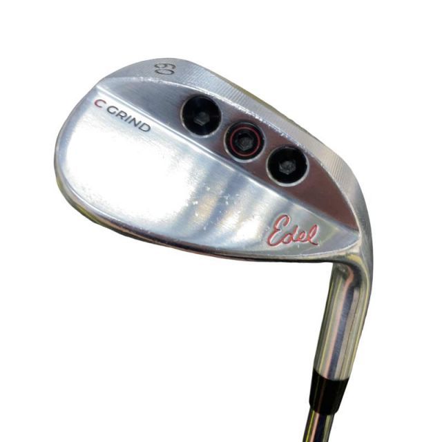 【中古】 Edel GOLF Edel GOLF SMSウェッジ 60° CーGRIND ウェッジ WG リシャフト (フレックスその他) メンズ 男性用 右利き 右用 Cランク ゴルフクラブ