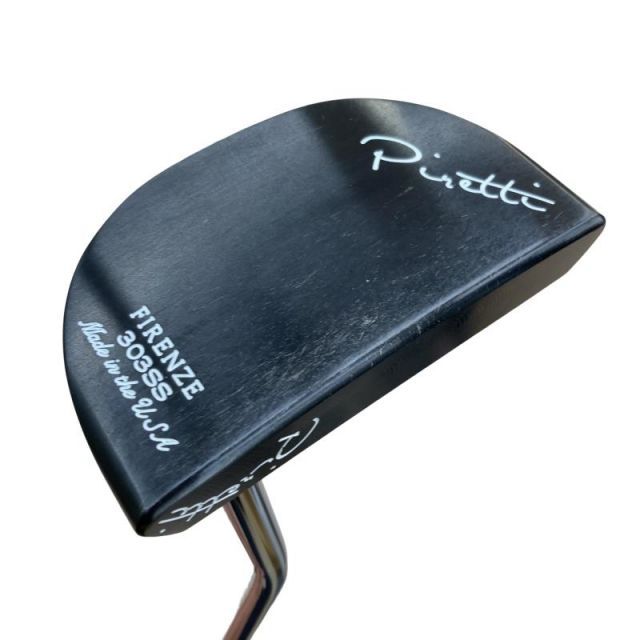 【中古】 Piretti Piretti MIDNIGHT BLACK FIRENZE 33インチ パター PT スチール (フレックスその他) メンズ 男性用 右利き 右用 Dランク ゴルフクラブ
