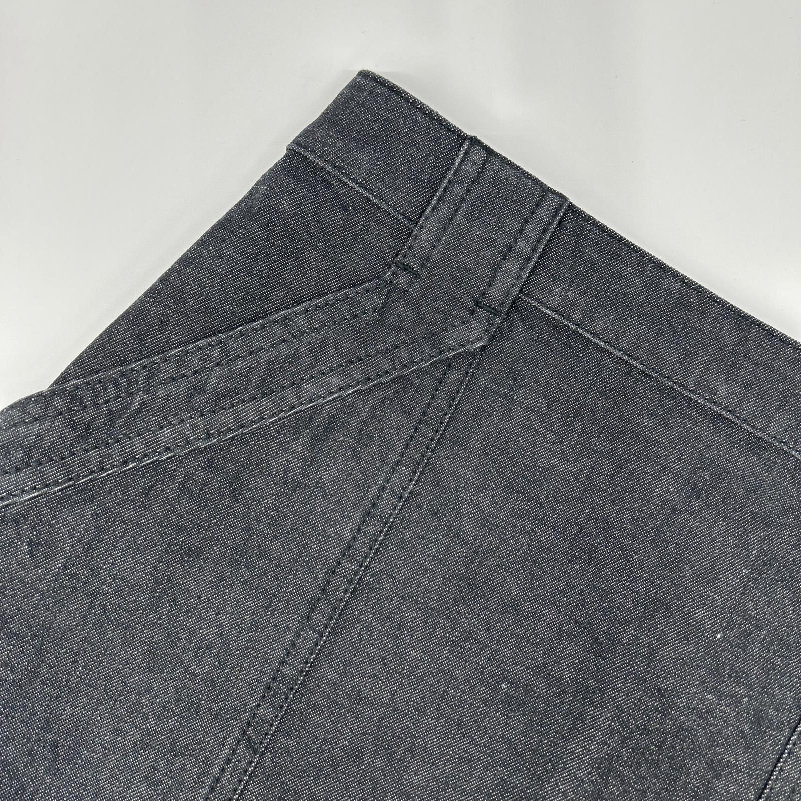 HERMES エルメス 22SS 2E0350DQ インディゴ セリエボタンデニムスカート 34 HERMES エルメス 22SS 2E0350DQ インディゴ セリエボタンデニムスカート 34