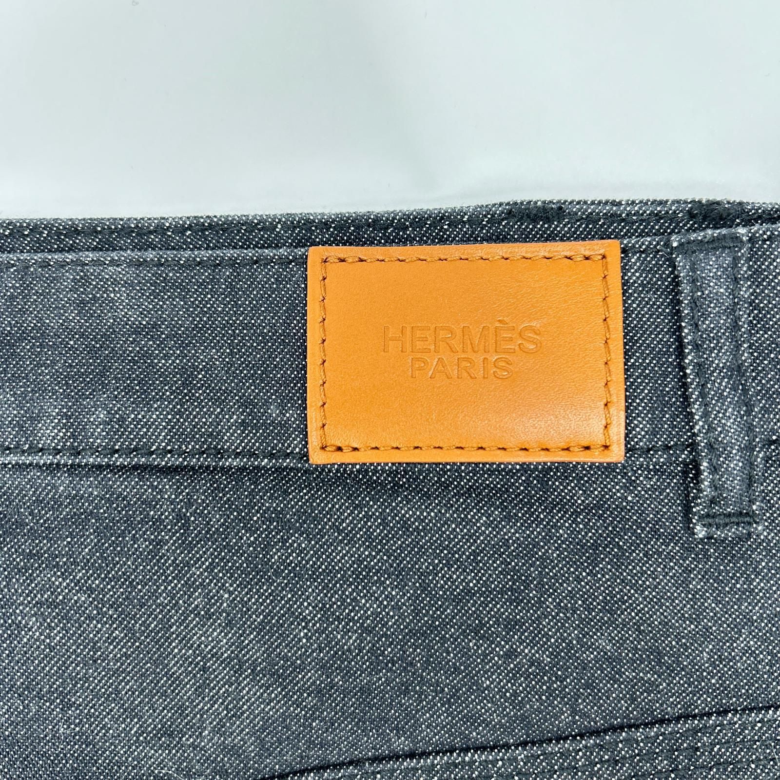 HERMES エルメス 22SS 2E0350DQ インディゴ セリエボタンデニムスカート 34 HERMES エルメス 22SS 2E0350DQ インディゴ セリエボタンデニムスカート 34