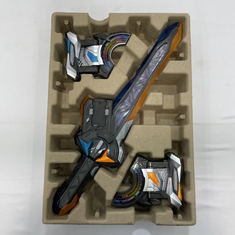 中古】開封)BANDAI DXデザイアドライバー＆コマンドツインバックル 