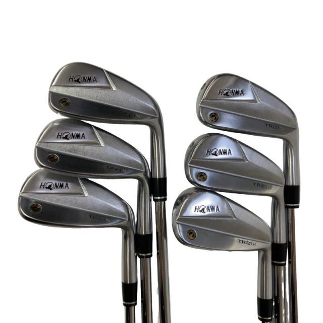 【中古】 本間ゴルフ TOUR WORLD TR21X 7S アイアンセット IR NS PRO 950GH neo (フレックスR) メンズ 男性用 右利き 右用 Cランク ゴルフクラブ